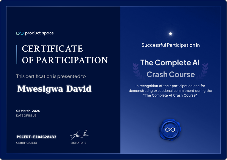 PSCERT recognition certificate image